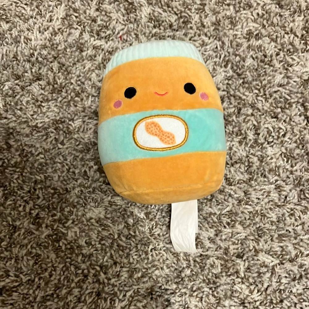 Squishmallows Brown Peanut Butter Plush